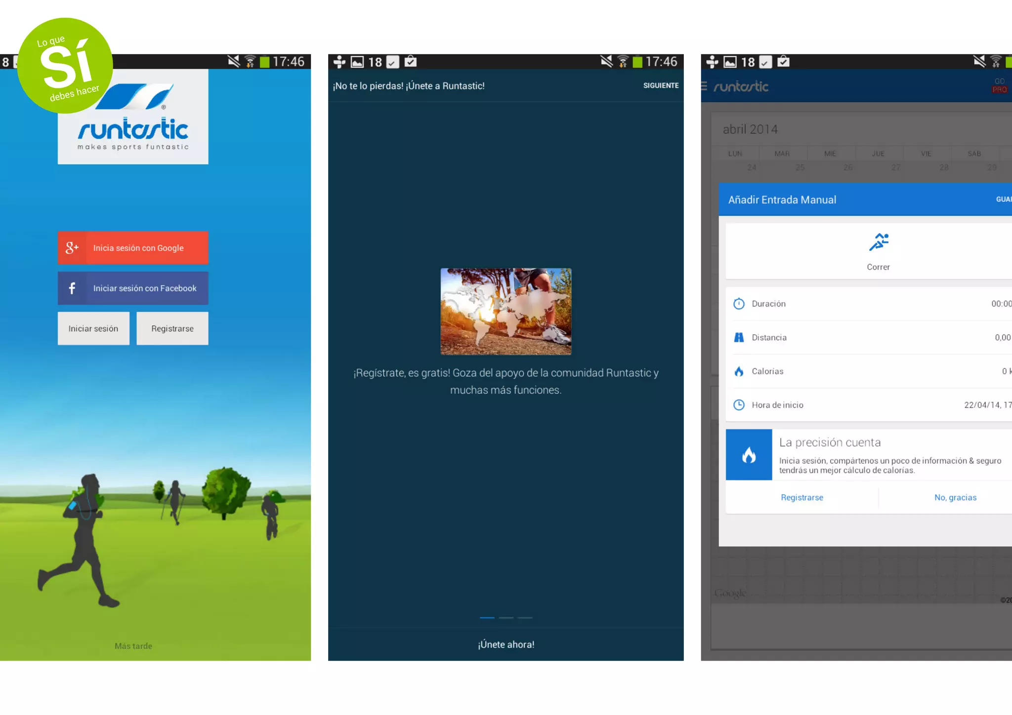 Lo que
Sídebes hacer
 