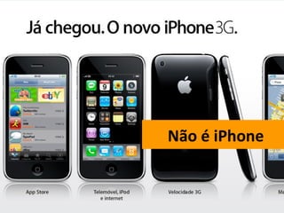 Não é iPhone 