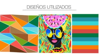 ><NEMO ENIM IPSAM VOLUPTATEM QUIA VOLUPTAS 6
NEMOENIMIPSAMNEMOENIMIPSAM
DISEÑOS UTILIZADOS
 