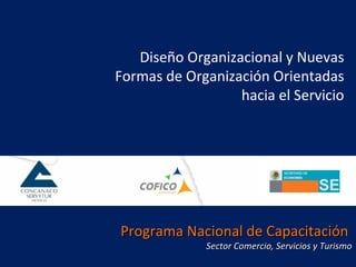 Diseño Organizacional y Nuevas Formas de Organización Orientadas hacia el Servicio 