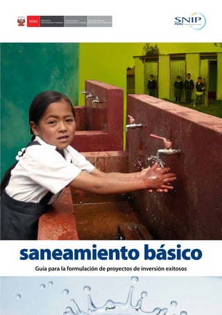 Guía para la formulación de proyectos de inversión exitosos
saneamientobásico
 