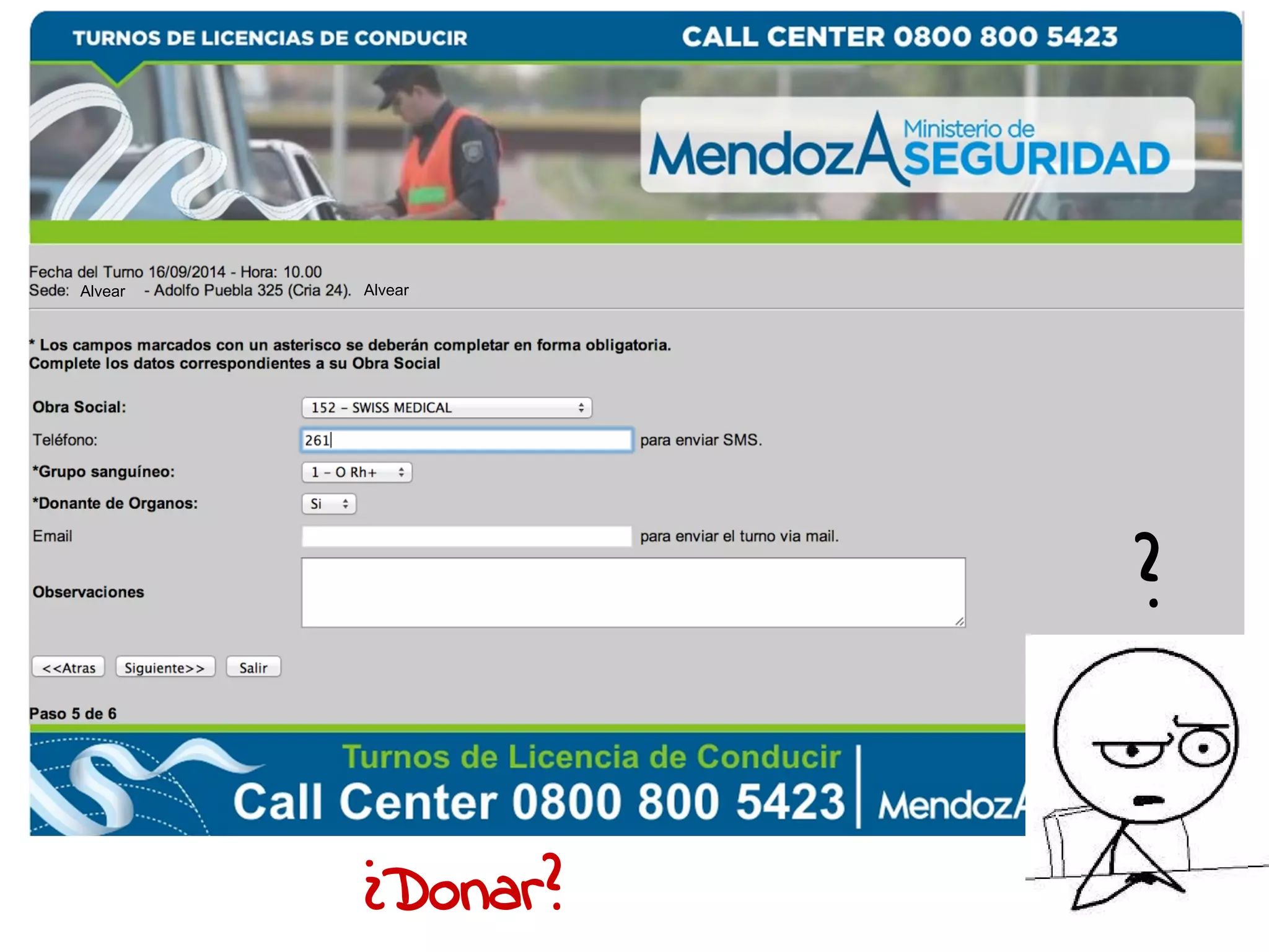 ? 
Alvear Alvear 
¿Donar? 
 