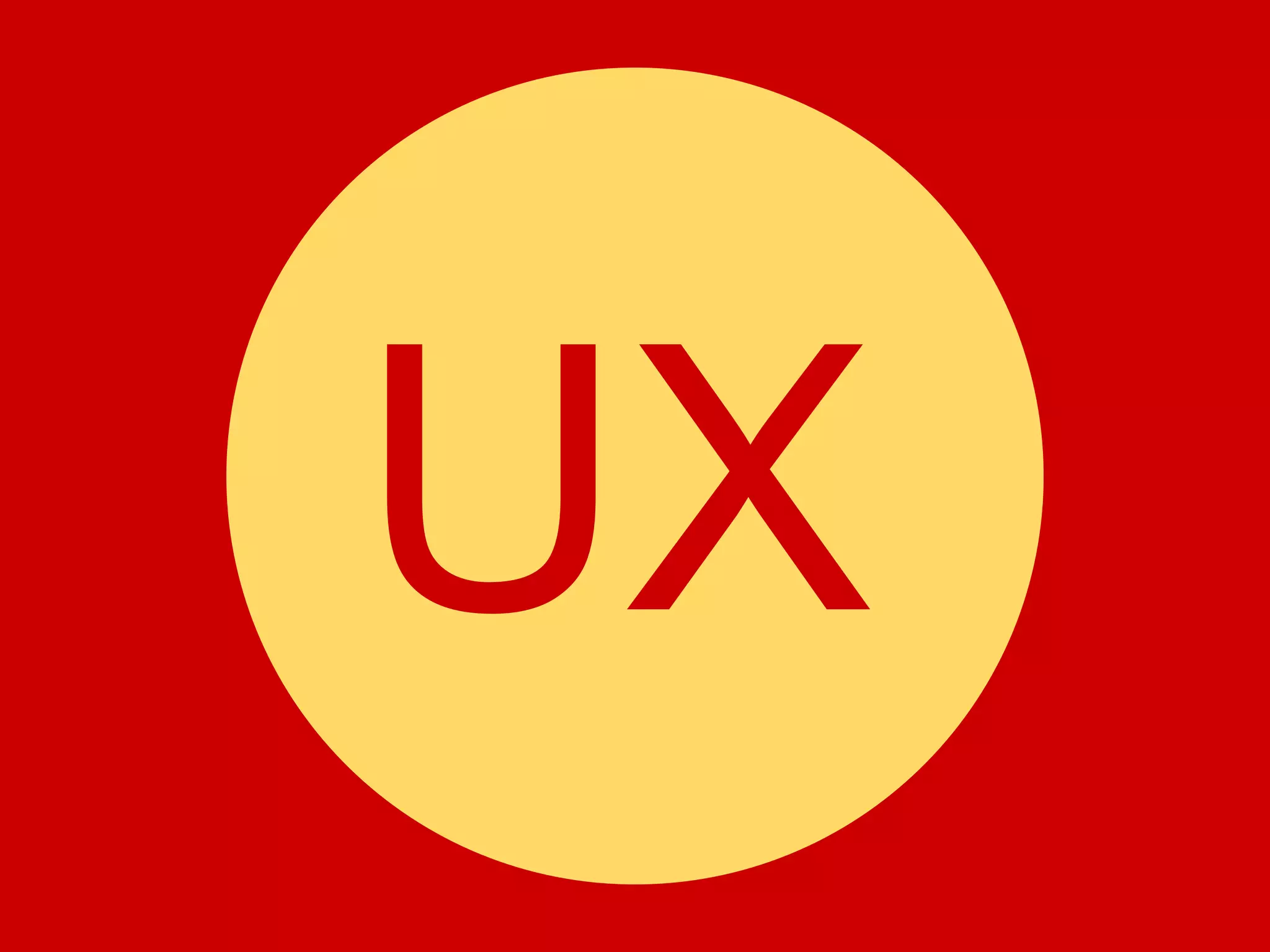 UX 
 