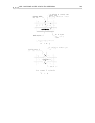 Diseño y construcción de estructuras de concreto para contener líquidos Víctor
M. Pavón R
 