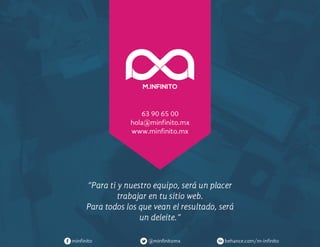 Diseño & Desarrollo Web por M.Infinito