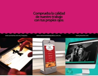 Diseño & Desarrollo Web por M.Infinito