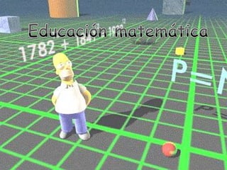 Educación matemática 