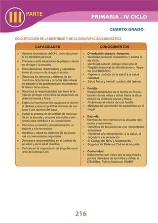 DiseñO Curricular Nacional 2009