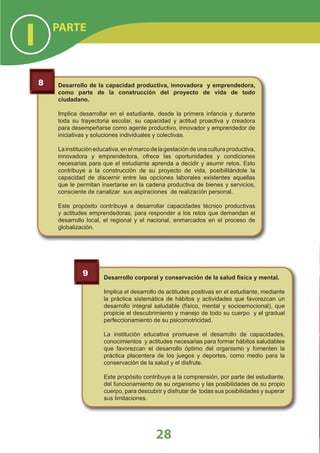 DiseñO Curricular Nacional 2009