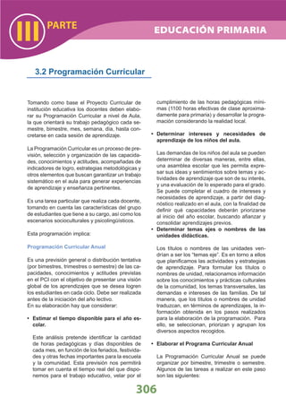 DiseñO Curricular Nacional 2009