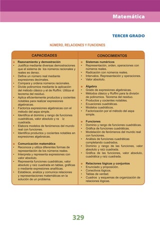 DiseñO Curricular Nacional 2009