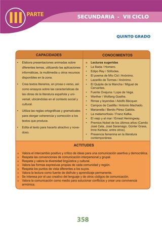 DiseñO Curricular Nacional 2009