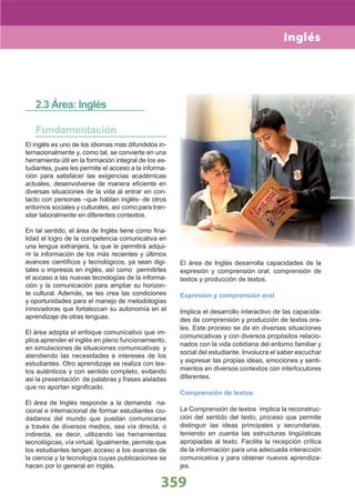 DiseñO Curricular Nacional 2009