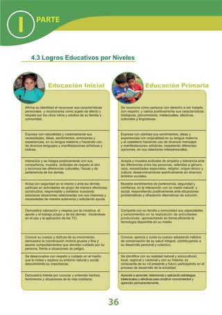 DiseñO Curricular Nacional 2009