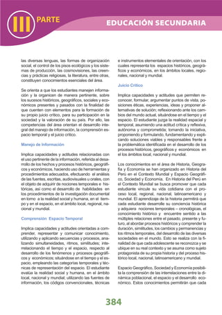 DiseñO Curricular Nacional 2009