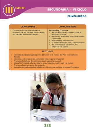 DiseñO Curricular Nacional 2009