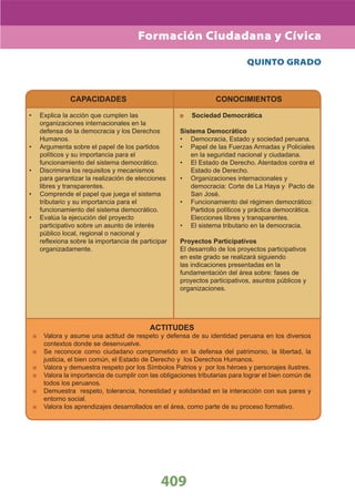 DiseñO Curricular Nacional 2009