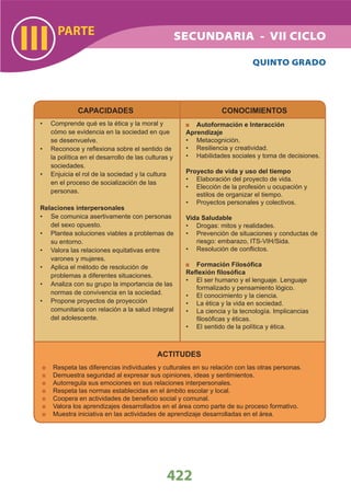 DiseñO Curricular Nacional 2009