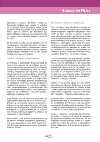 DiseñO Curricular Nacional 2009