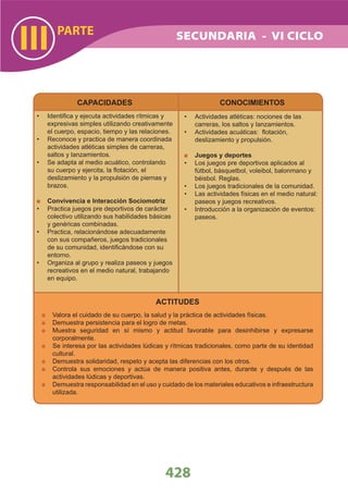 DiseñO Curricular Nacional 2009