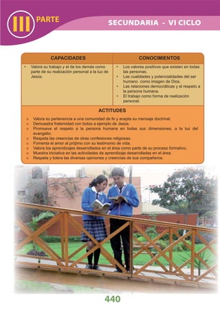 DiseñO Curricular Nacional 2009