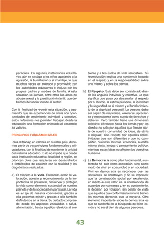 DiseñO Curricular Nacional 2009