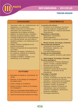 DiseñO Curricular Nacional 2009