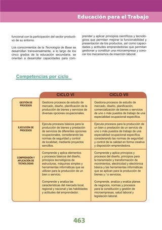 DiseñO Curricular Nacional 2009