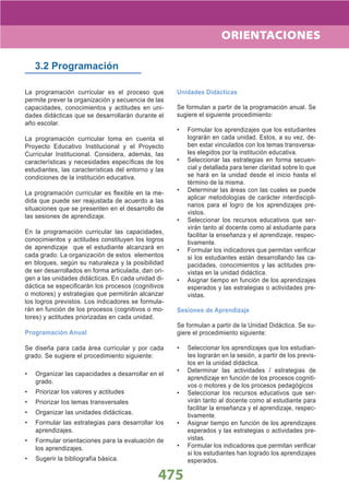 DiseñO Curricular Nacional 2009