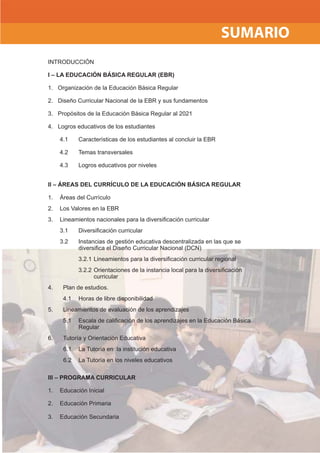 DiseñO Curricular Nacional 2009