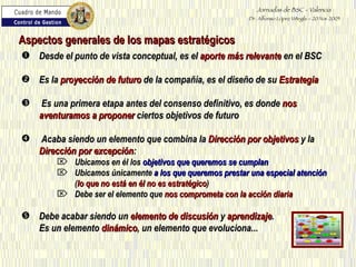 Mapas Bsc Diseño de la Estrategia: Mapas Estrategicos. Balanced Scorecard | PPT