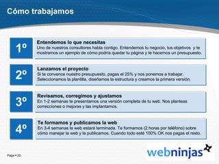 Diseño Web - Web Ninjas