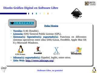 Diseño Gráfico Digital en Software Libre




                                      Ficha Técnica

         Versión: 0.46 (...