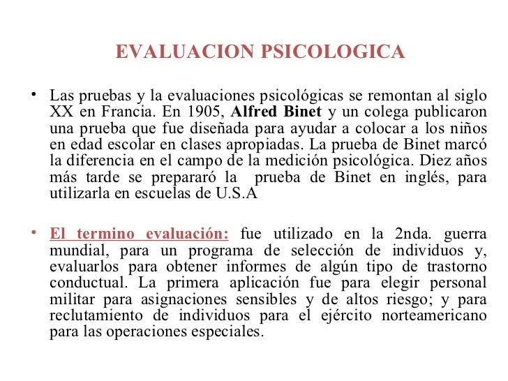 Diferencia Entre Evaluacion Y Valoracion Psicologica Diseño programa de evaluación psicológica