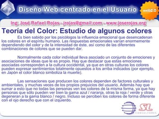 Diseno  Web  Centrado En El  Usuario