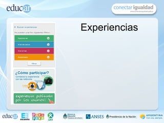 Experiencias
 
