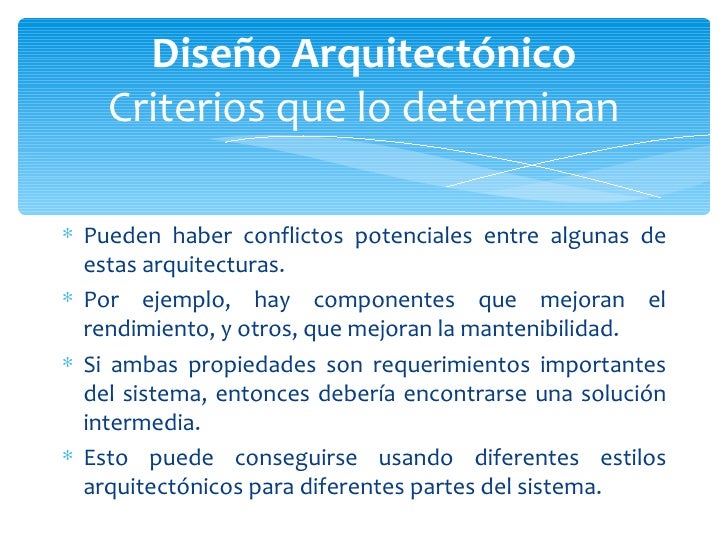 Diseño arquitectónico