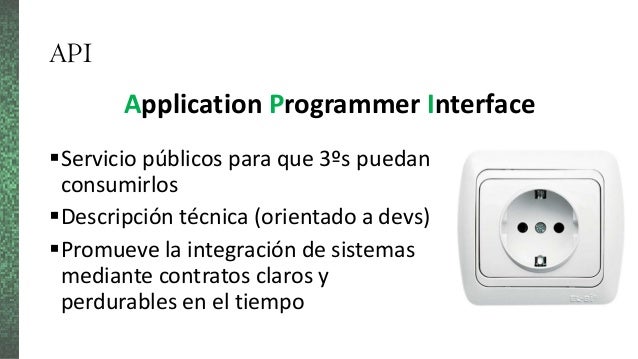 diseño de apis con