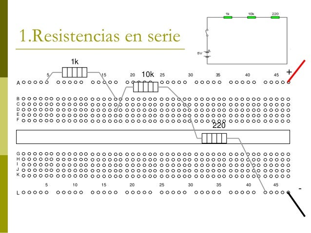 Como Conectar Resistencias En Serie En Protoboard - Descargar Musica