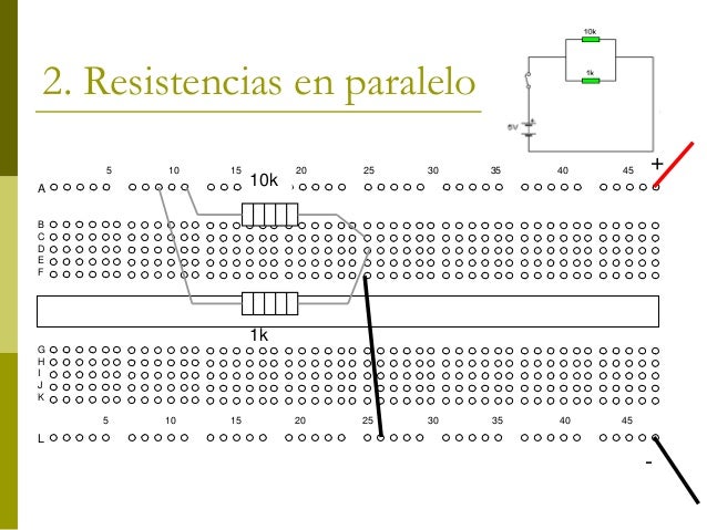 Como Conectar Resistencias En Paralelo+protoboard - Marcus Reid
