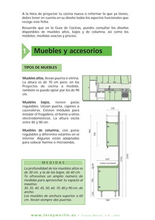 Altura de los Muebles de la cocina. Distancia y Medidas Recomendadas -  Santiago Interiores