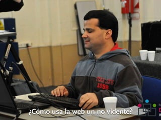 Santiago Bustelo (@sbustelo) •M E M B E R
Accesibilidad Web
39
• Acceso universal a la Web, independientemente
del tipo de...