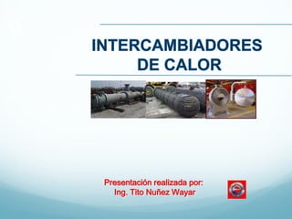 Presentación realizada por:
Ing. Tito Nuñez Wayar
 