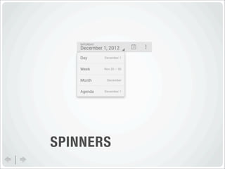 SPINNERS
 