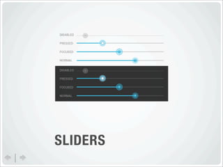 SLIDERS
 