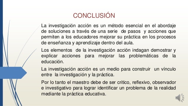 Diseño de la investigación acción