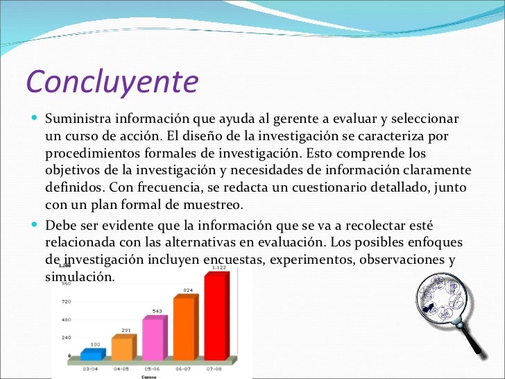 Diseño de la investigación de mercados
