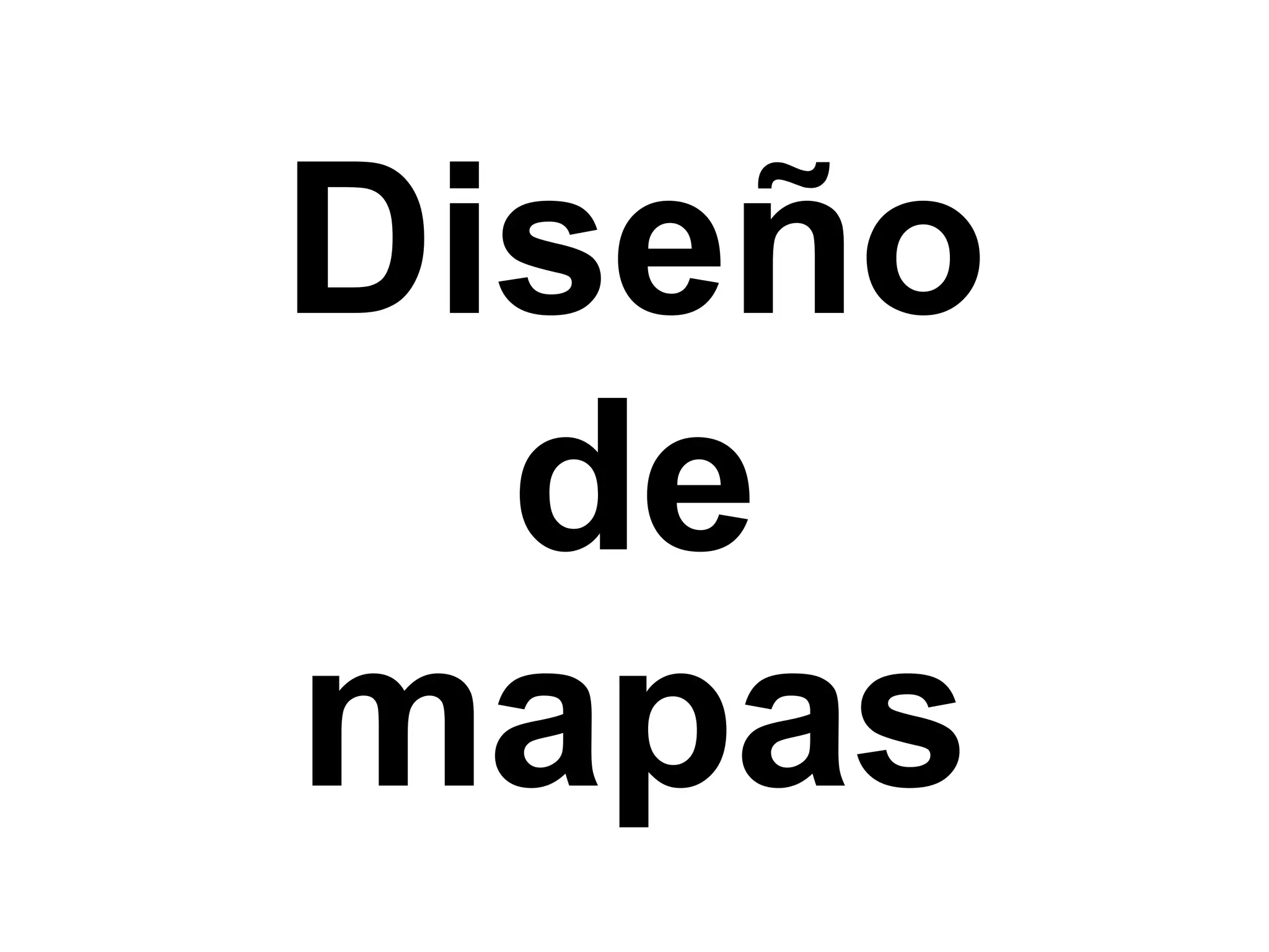 Diseño de mapas | PPT