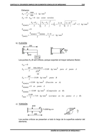 DISEÑO DE ELEMENTOS DE MAQUINAS Ingeniería Mecánica. | PDF