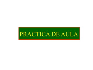 PRACTICA DE AULA
 
